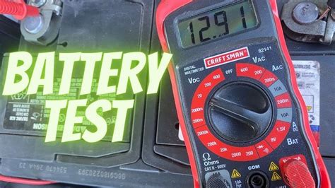 How to Test a Battery Like a Pro .